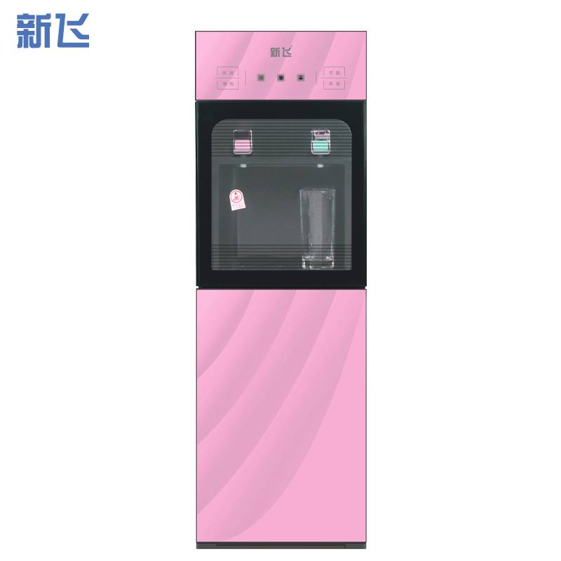 新飞 饮水机 YLR0.75-5-X 玫瑰金 XF-305 冷温热 自动新款双门立式自营饮水机小型茶吧饮用桶装水