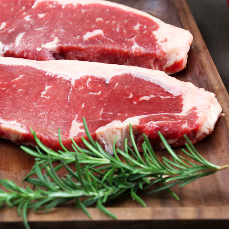 恋尚牛 西冷牛排套装 700g 澳洲进口 谷饲原切 生鲜牛肉