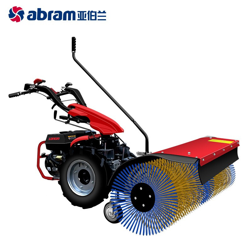 亚伯兰ABRAM-110SX-Q3 92#燃油款 420CC马力扫雪机小区物业道路除雪车燃油扫雪车 (配滚刷+抛雪)高清大图