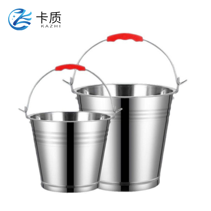 卡质 不锈钢手提水桶 20L个高清大图