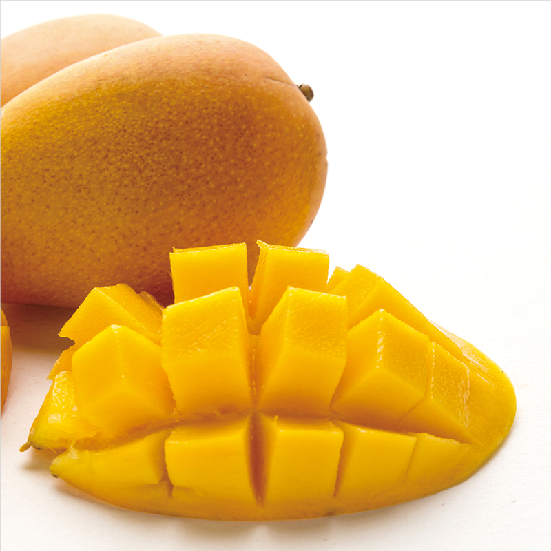 钿满堂芒果10斤/箱高清大图