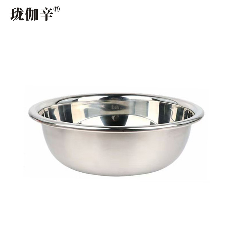 珑伽辛 加厚不锈钢盆 菜盆 大盆 36cm/个 36cm