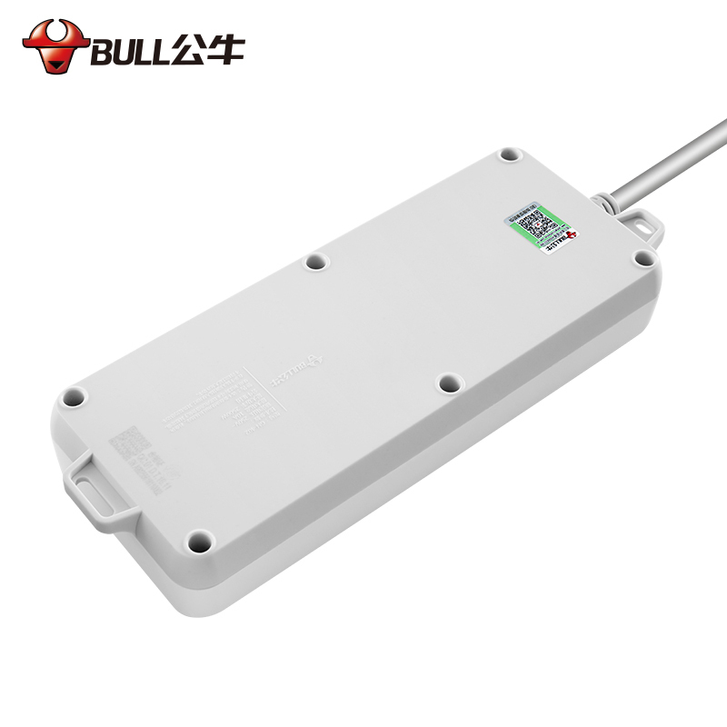 公牛(bull) 插座GN-402 5米带开关多用接拖线板六孔位电源插排插板插座