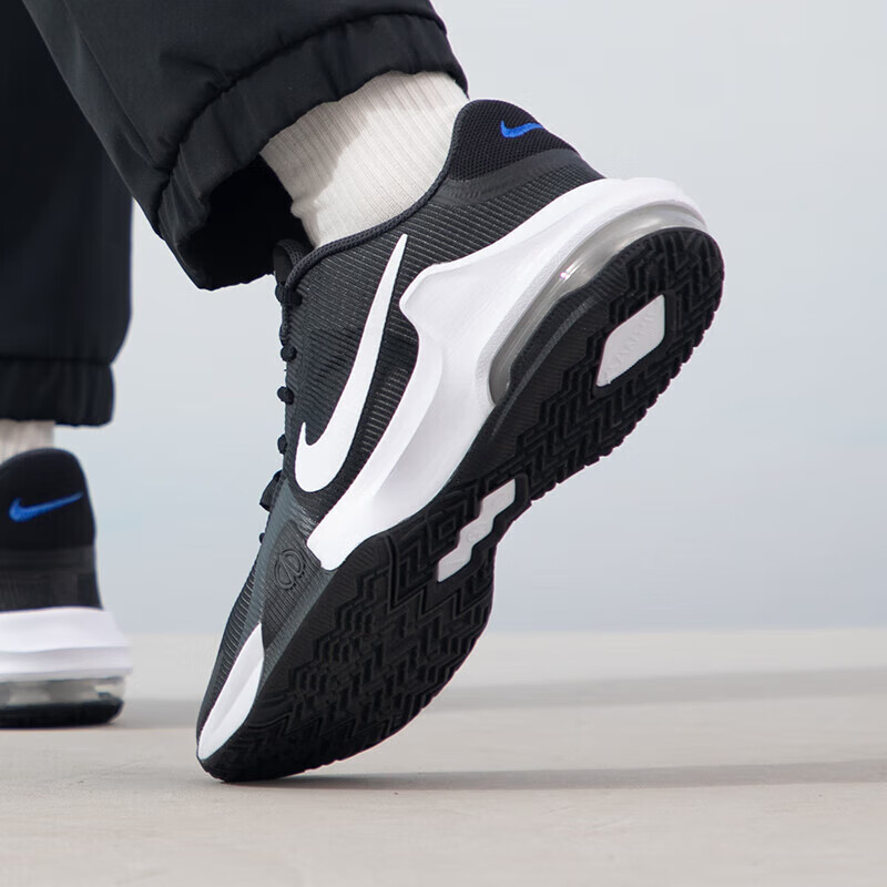 耐克（NIKE）男鞋运动鞋AIR MAX IMPACT 4气垫减震透气跑步鞋休闲鞋 DM1124-001高清大图