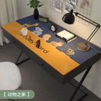 书桌垫儿童学习桌垫防水可爱防油桌面垫子宿舍电脑垫卡通写字桌布 动物之家 40x60cm(课桌专用)