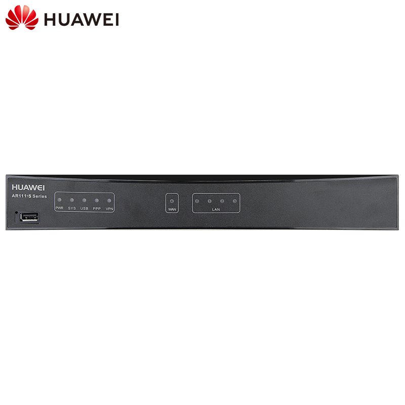 华为(HUAWEI)企业级千兆有线路由器(1GE WAN,4GE LAN)VPN/千兆端口-AR111-S