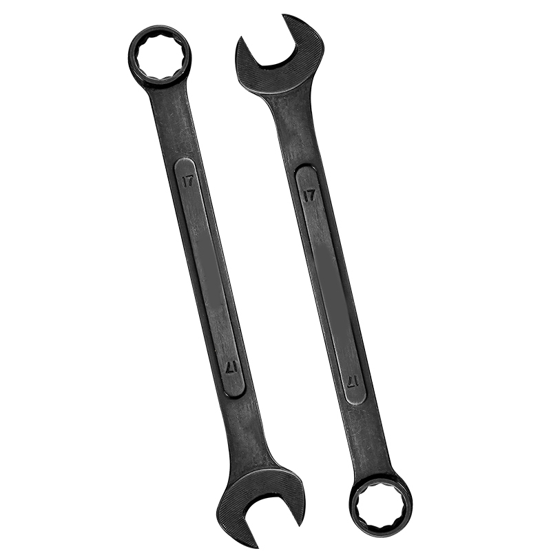 两用扳手理线家淬火发黑气维修开口梅花板子五金工具