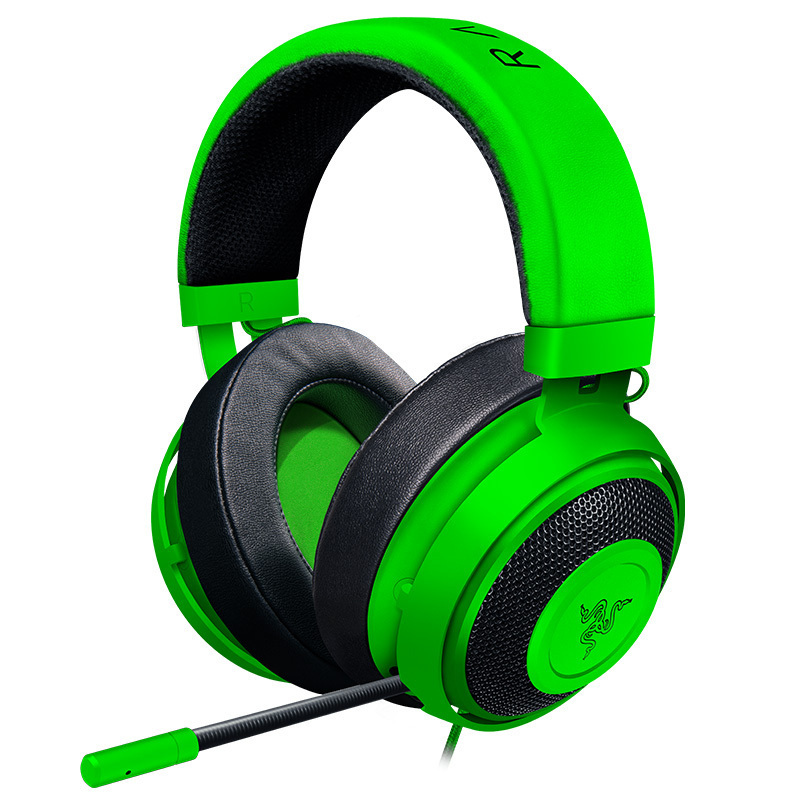 雷蛇 Razer 游戏耳机razer Kraken Pro V2 Green 雷蛇 Razer 北海巨妖专业版v2 游戏耳麦音乐耳机7 1 声道 绝地求生吃鸡头戴式电竞游戏耳机绿色 价格图片品牌报价 苏宁易购雷蛇 Razer 苏宁自营旗舰店