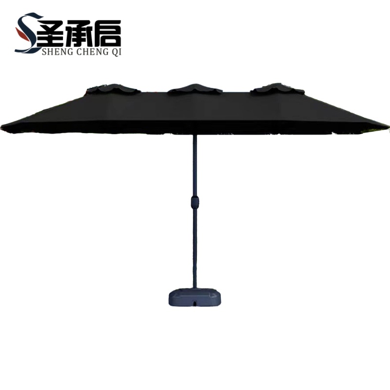 圣承启 庭院伞 黑色 把高清大图