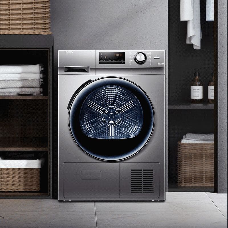 海尔智家出品 烘干机家用 10公斤热泵干衣机 衣干即停 健康除菌除螨