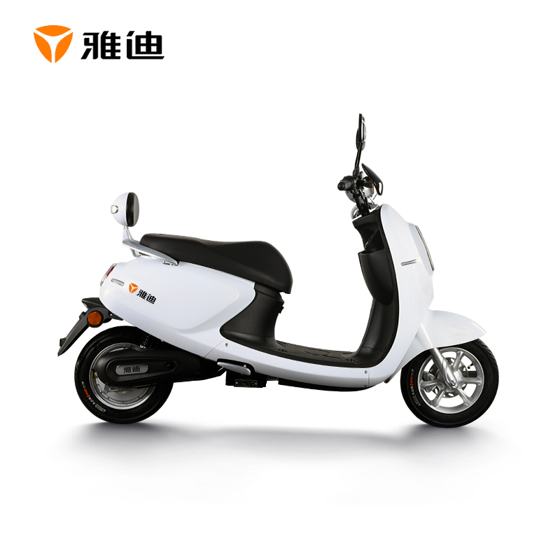 雅迪(yadea)新款 电动车米迪时尚小龟王代步车电动轻便摩托车自行车电瓶车 米迪都市版60V20AH铅酸[蓝色]