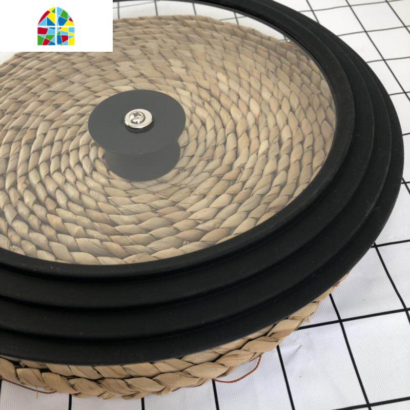 封后日式聪明盖子一盖多用24cm26cm28cm通用玻璃盖子加厚炒锅盖 FENG 24.26.28黑色盖(一盖三用)高清大图
