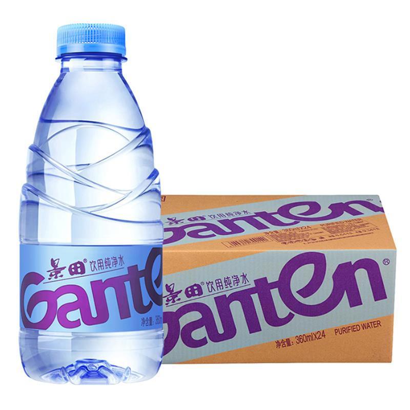景田饮用纯净水360ml*24瓶