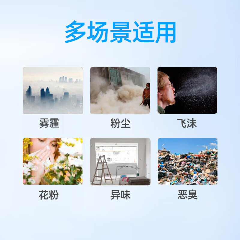 3M9002 KN90防尘口罩防雾霾颗粒物防护口罩头带折叠式环保装50个(1袋)