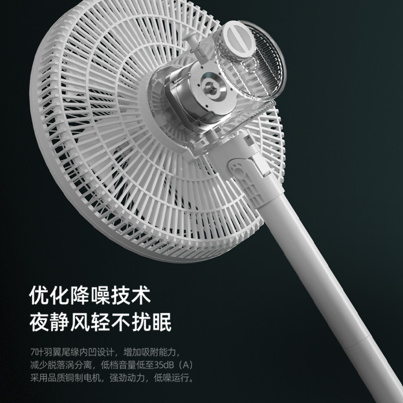 容声电风扇落地扇家用摇头机械立式电扇宿舍节能工业电扇059J