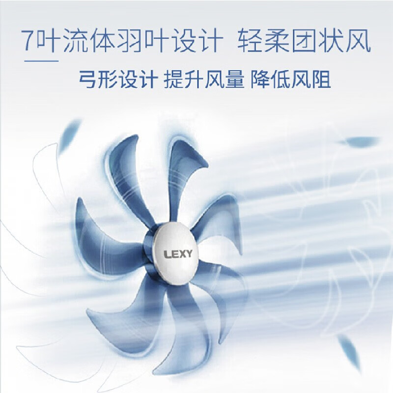 莱克(LEXY)空气循环扇 落地扇 节能遥控家用摇头电风扇大空调扇 魔力风电风扇 调节扇 F502高清大图