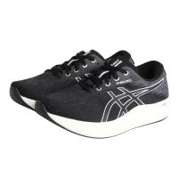 亚瑟士(ASICS)男士跑步鞋轻量缓震训练鞋户外竞速鞋EVA中底宽版黑
