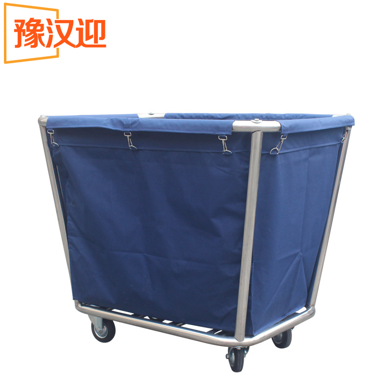 豫汉迎布草车保洁车长方形八管高清大图