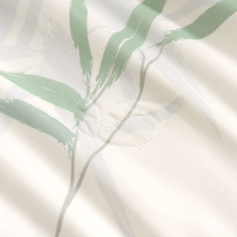 水星家纺夏被200*230cm缠夏艾草抗菌系列高清大图