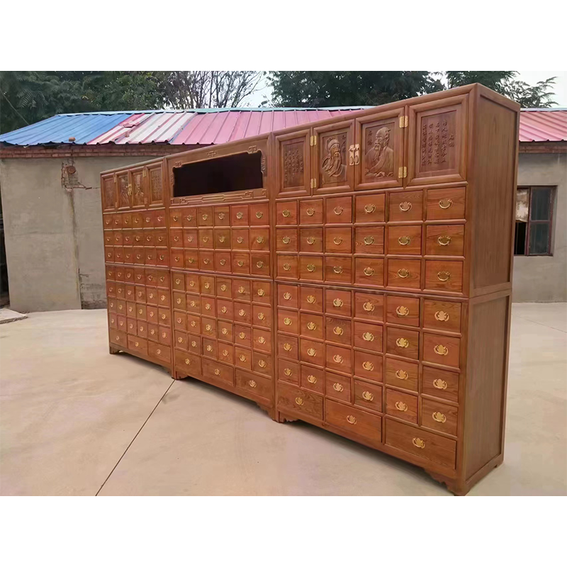 徽源昇HYS-908水曲柳中药柜