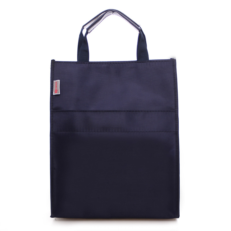 斯莫尔 SL-314 牛津布拉链商务公文袋/文件袋 蓝色(单位:个)