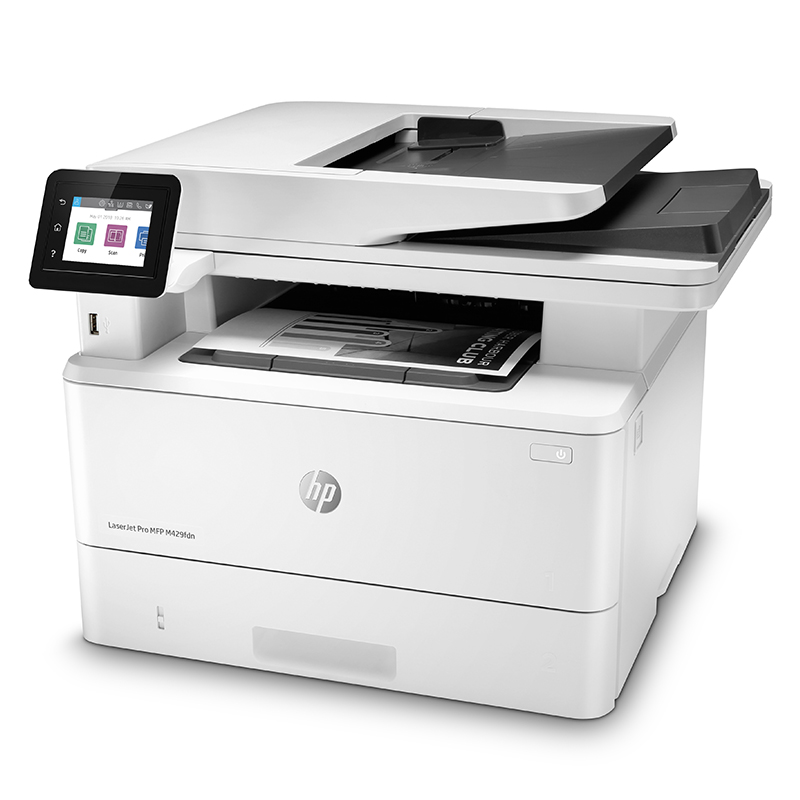 惠普（HP）LaserJet Pro MFPM429fdn黑白A4激光多功能打印机一体机（打印复印扫描传真）（尊享服务L）高清大图