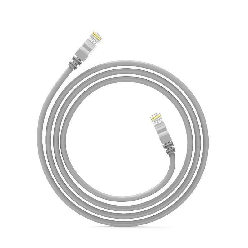 XPWY河北鑫鹏 六类非屏蔽成品网线跳线 八芯双绞连接线 1米 灰色 按条销售高清大图