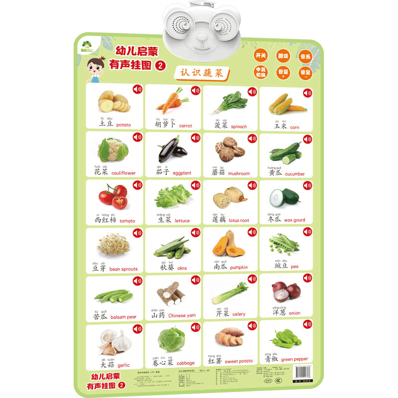 [M]幼儿启蒙有声挂图 2-9787540157388图片