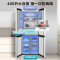 美的(Midea)456十字对开门四开门冰箱 超薄嵌入式家用大容量智能电冰箱M60超薄系列 MR-456WSPZE极地白