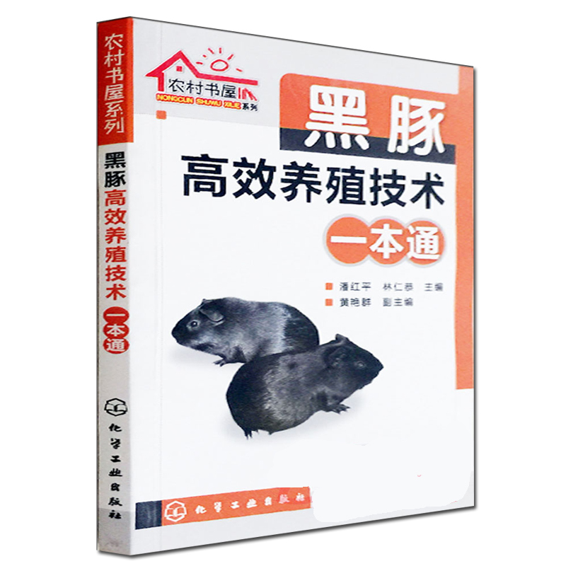 [正版]黑豚高效养殖技术一本通黑豚鼠养殖技术与疾病防治技术大全书荷兰猪饲养技术宝典黑豚饲养饲料配置与建厂安全饲养方法黑