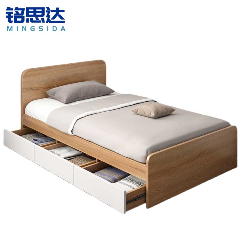 铭思达单人储物床