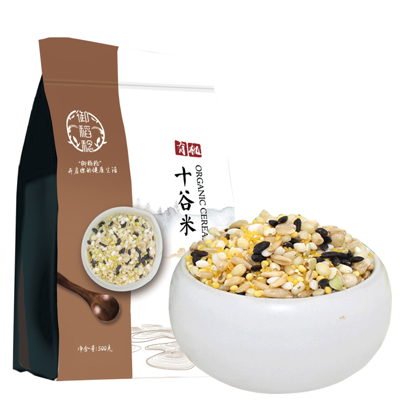 御稻稔杂粮御稻稔精选有机十谷米东北五谷杂粮粗粮混合杂粮无添加无染色500g 价格图片品牌报价 苏宁易购苏宁自营