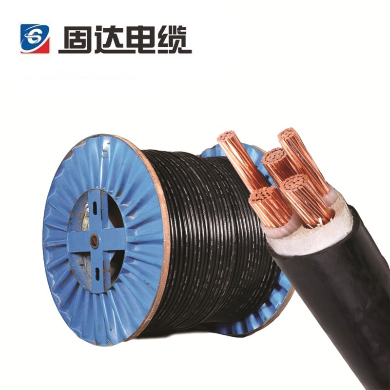 固达电缆 阻燃低压电力电缆0.6/1KV高清大图