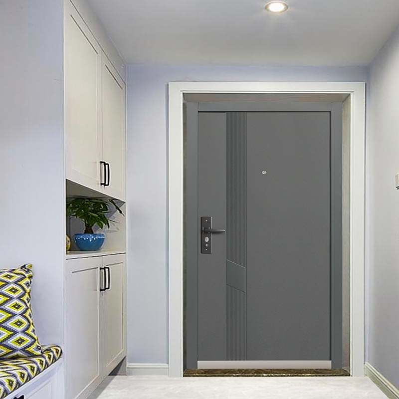古达定制防盗门家用入户门单元出租房间室内门钢质大门子母进户外开
