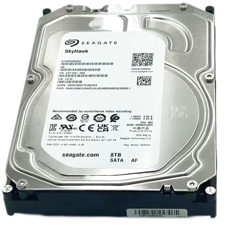 硬盘 希捷/Seagate ST8000VX009 机械硬盘 监控 3.5英寸高清大图