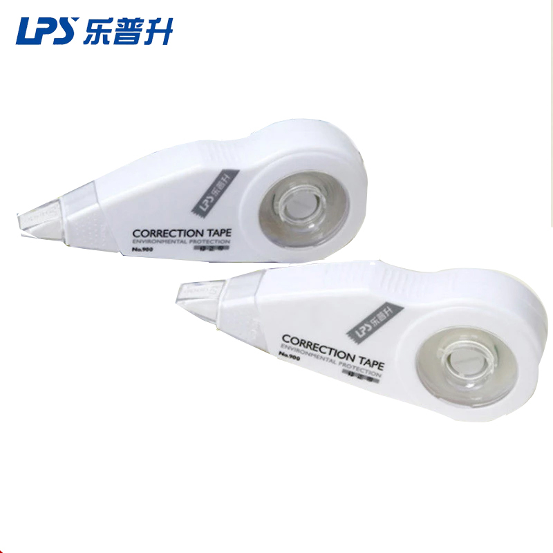 乐普升(LPS) 900A修正带6个装 9米/个5mm宽 修改带 改正带 学生修正带 笔型修正带 办公用品