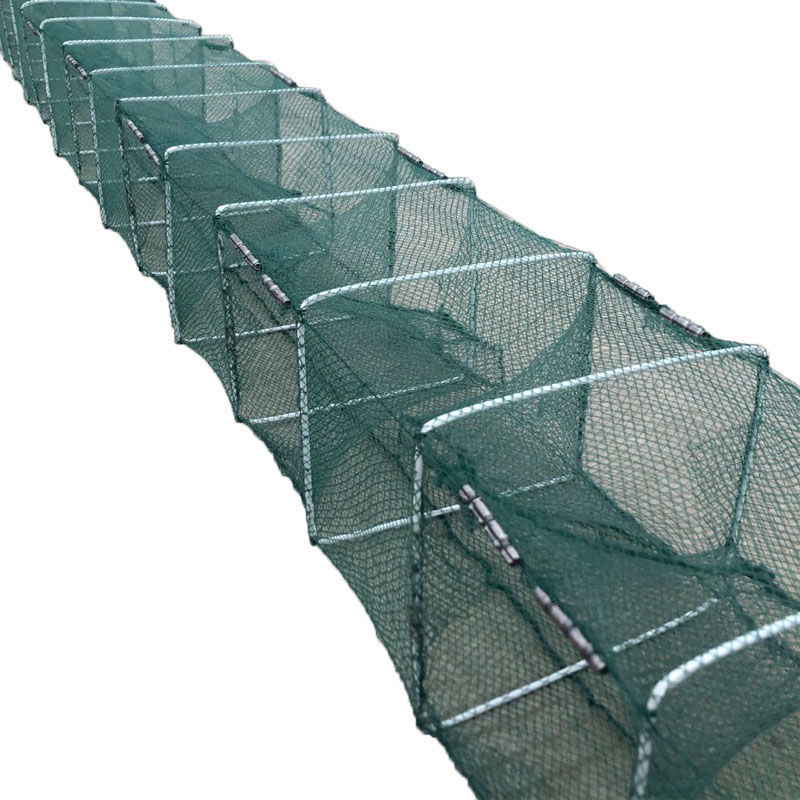 神斧鱼网地笼虾笼渔网鱼网折叠捕鱼工具龙虾网抓鱼笼泥鳅黄鳝笼捕虾