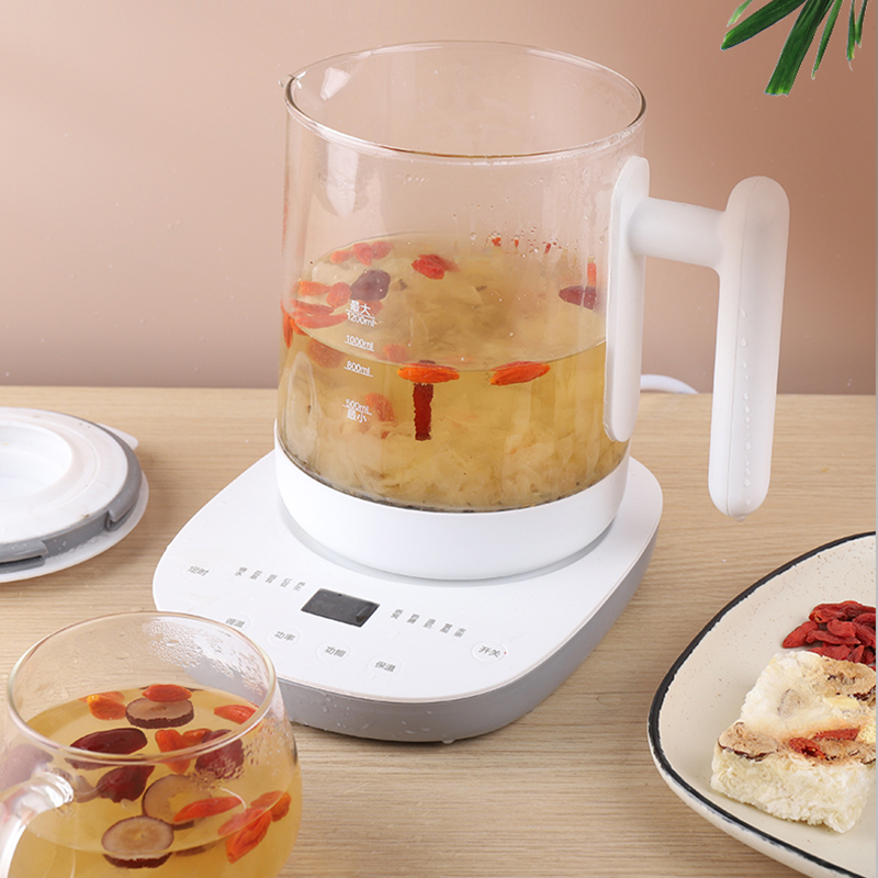 苏宁宜品养生壶全自动加厚玻璃养身花茶壶家用小型烧水壶多功能办公室煮茶器电热水壶/高配高清大图