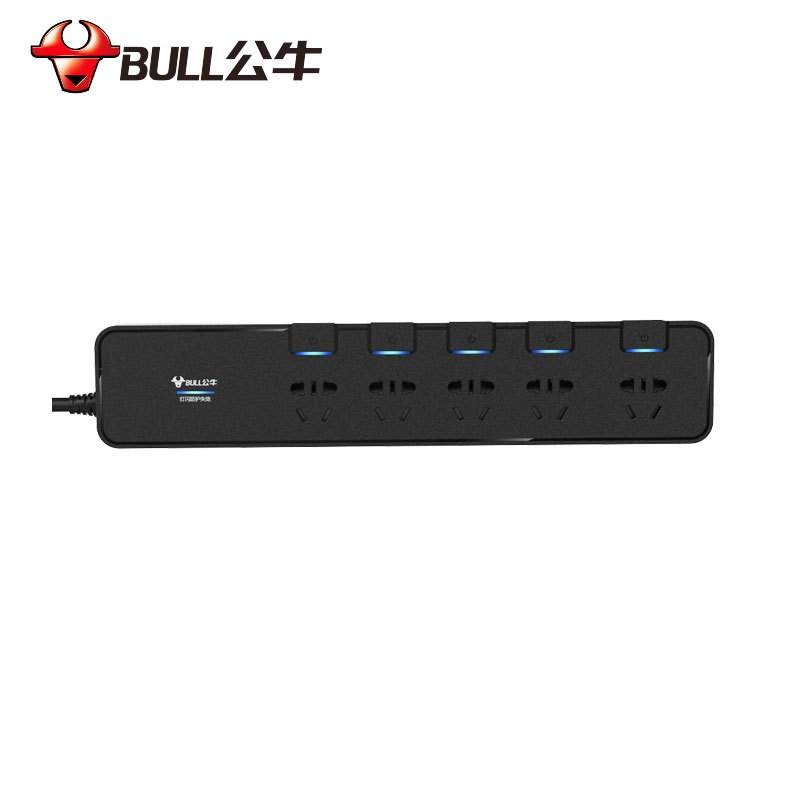 公牛(bull)插座 H3053 抗电涌防雷接线板插线板插排插拖线板3米带单独开关