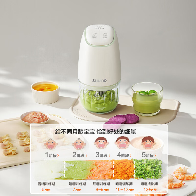 苏泊尔(SUPOR)婴儿辅食机 打泥机 FB16C(单位:台)高清大图
