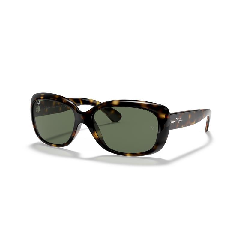 RayBan女款时尚透明渐变猫眼太阳镜独特设计优雅迷人 Light_Havana_Green_Solid_Color