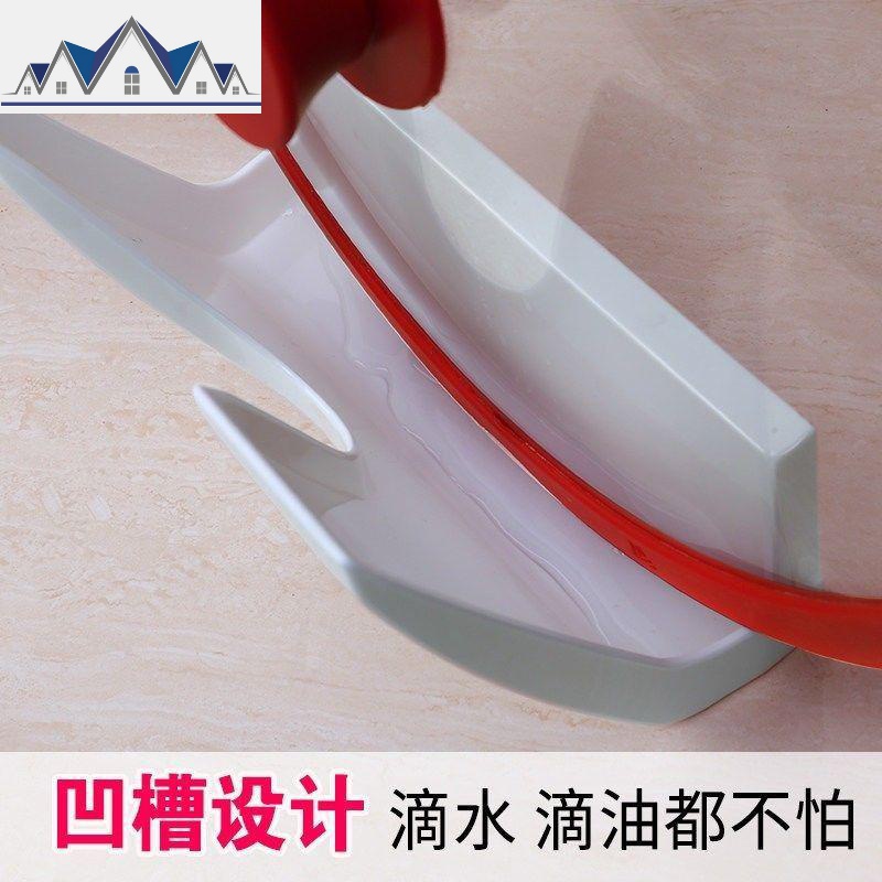 架砧板架锅盖用品架壁挂式多功能置物免无厨房家用打孔收纳 三维工匠高清大图