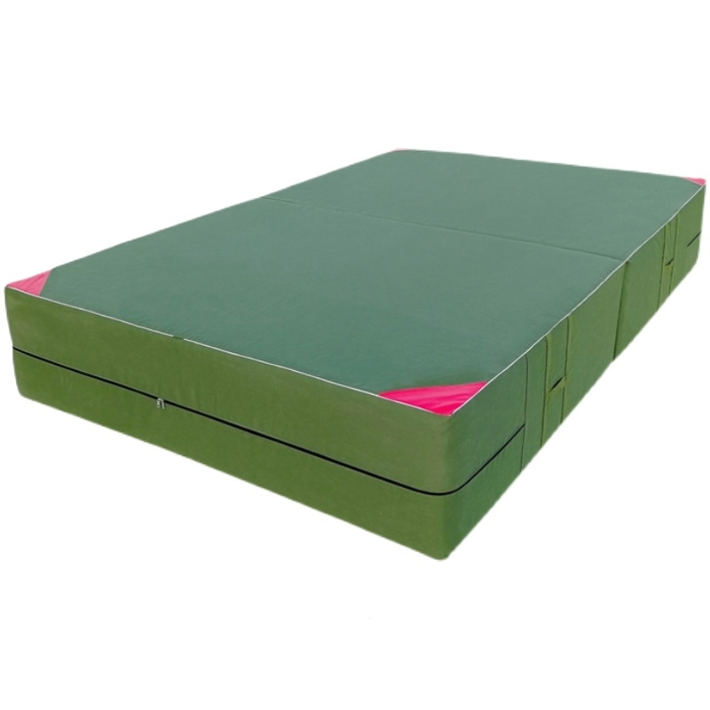 空翻体育垫子折叠跳高垫防摔跆拳道部队训练武术防护垫舞蹈海绵垫