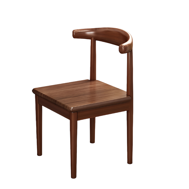 鑫龙都牛角椅椅子46cm把高清大图