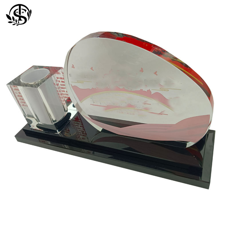 同盛 水晶奖杯定制 30*9*17cm 个