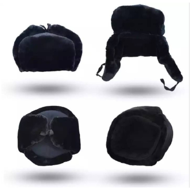 盛帅龙威冬季用羊剪绒材质抵御风寒帽子58#顶