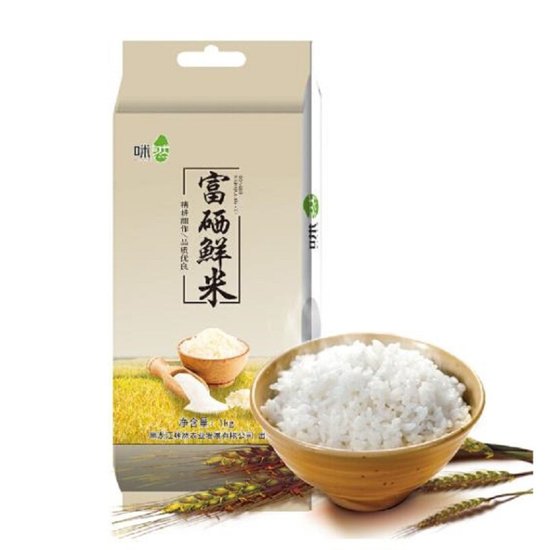 咪然 富硒 鲜米 1KG 10袋价格
