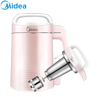 美的(Midea) 豆浆机DJ12B-Easy302 破壁免滤立体环绕加热不锈钢易清洗家用多功能米糊果蔬汁机 1.2L
