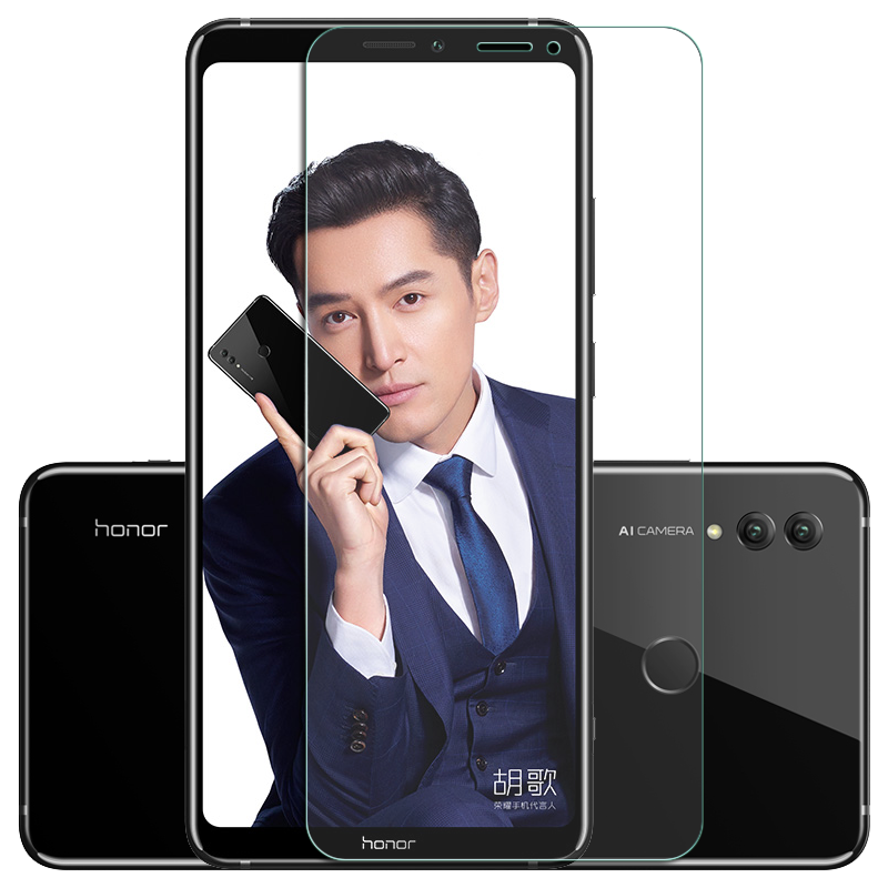 [买2送手机壳]轻万适用华为荣耀note10钢化膜huawei非全面屏贴膜honor高清大图