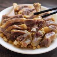 [中华特色]六安馆牧鹅风干咸香腊鸭腿1只/约200g 安徽特产咸鸭腿板鸭手工腌制咸肉腊味制品